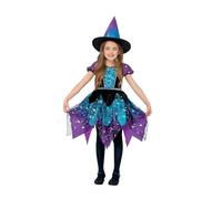 Smiffys Deluxe Moon & Stars Witch Costume (Size L)