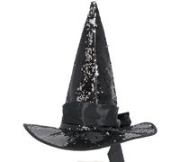 Smiffys Deluxe Reversible Sequin Witch Costume Hat
