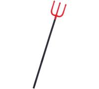 Smiffys Devil Trident, Red & Black 4 Pieces, 110cm / 43in, Halloween Fancy Dress Accessory, Devil Dress Up Accessories