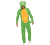 Smiffys 50711L Dinosaur Costume, Unisex Adult, Green