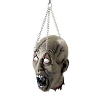 Smiffys Dismembered Head, Grey Latex, Halloween Fancy Dress Accessory, Halloween Dress Up Halloween decorations