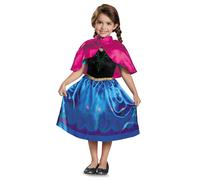 Smiffys Disney Frozen Anna Travelling Classic Costume (Size 5-6)