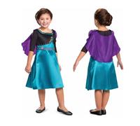 Smiffys Disney Queen Anna Basic Plus Costume (Size 5-6)