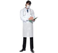 Smiffys Doctor's Costume, S, White