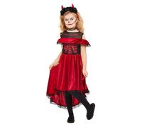 Smiffys DOTD Devil Costume, Red (Size S)