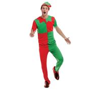 Elf Costume, Green & Red