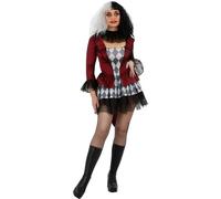 Mock Jacket with Attached Top, Skirt & Neck Cuff Women's Costumes NEW
