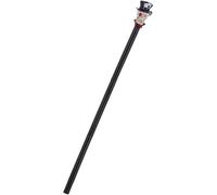 Smiffys Extendable Voodoo Skull Cane 3 Piece, 88cm, Halloween Fancy Dress Accessory, Voodoo Woman Dress Up Accessories