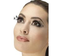 Smiffys Eyelashes, Winged Butterfly, Black Contains Glue, Fever Eyelashes Fancy Dress, Fever Dress Up Cosmetics & Disguises.