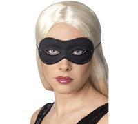 Smiffys Farfalla Eyemask, Black , Eyemasks Fancy Dress, Adult Dress Up Eye masks