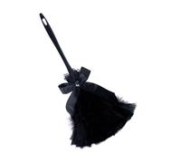 Smiffys Feather Duster, Black , Around The World Fancy Dress, Adult Dress Up Accessories