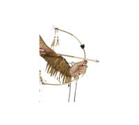 Smiffy's Feathered Indian Bow And Arrow Set Deluxe - Fancy Dress Accessory - bow arrow set feathered indian fancy dress accessory smiffys indians