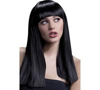 Black Fever Alexia Wig 19inch/48cm Adult Womens Fancy Dress Accessory Deluxe