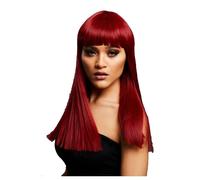 Smiffys Fever Alexia Wig, True Blend, Ruby Red