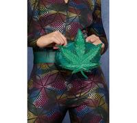 Smiffys Fever Cannabis Bum Bag, Fever Accessories Fancy Dress, Fever Dress Up Accessories