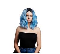 Cara Wig Ladies Fever Deluxe Professional Quality Fancy Dress Wig Wavy Long Bob