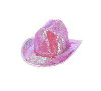 Ladies Deluxe Sequin Cowgirl Hat