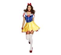 Smiffy's Costume – Sexy Snow White Fairytale – Blue Dress – Women's XS