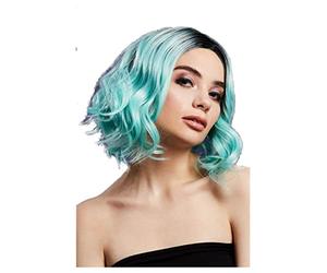Smiffys Fever Kourtney Wig, Two Toned Blend, Peppermint Curls Long Bob, Centre Parting, 30cm/ 12in, Fever Wigs Fancy Dress, Fever Dress Up Wigs