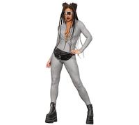 Fever Miss Whiplash Disco Holographic Costume