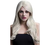 Fever Women's Nicole Wig, One Size, Blonde - wig fever nicole blonde fancy dress 26inch66cm smiffys