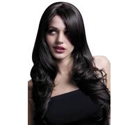 Fever Nicole Wig 26" Soft Wave With Side Parting Womens Fancy Dress Brown