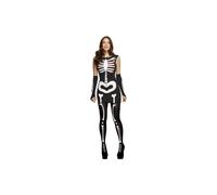 Smiffys Fever Sexy Skeleton Womens Costume Fancy Dress Halloween Small - dress skeleton costume halloween womens ladies fever fancy sexy gloves