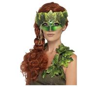 Smiffys Forest Nymph Eye Mask in Green Smiffys Green