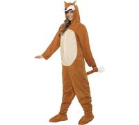 Smiffys Fox Hooded Costume in Brown | Size: Large Smiffys Brown L