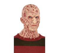 Smiffys Freddy Krueger Nightmare on Elm Street Mask Adult Halloween Fancy Dress