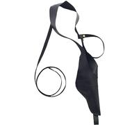 Smiffys Gangster Holster, Black with Gun, Cops & Robbers Fancy Dress, Adult Dress Up Accessories