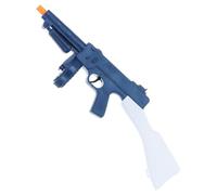 Smiffys Gangster's Tommy Gun, Blue with Sparking Sounds, Approx 49cm / 19in, 1920's Razzle Fancy Dress, Adult Dress Up Accessories