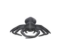 Smiffys Giant Outdoor Inflatable Spider, 9ft with Fan, Ropes, Pegs & Transformer, UK Plug, Halloween Fancy Dress Accessory, Spider Dress Up Party Goods