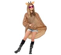 Smiffys Giraffe Party Poncho