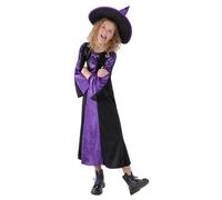 Smiffys Girl's Bewitched Costume in Purple | Size: 4-6 Years Smiffys Purple 4-6 Years