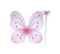 Smiffys Girls Butterfly Costume Accessory Set