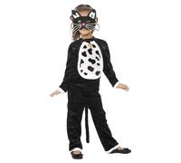 Cat Costume Set Smiffys Black 4-6 Years
