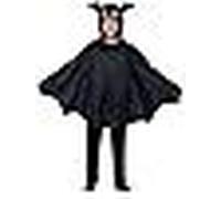 Smiffys Girl's Fancy Dress Child Bat Cape Black SM | Size: 6-7 Years Smiffys Black 6-7 Years