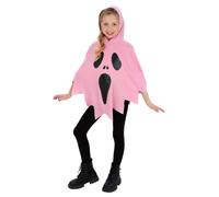 Smiffys Girls Ghost Costume Poncho