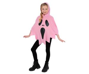 Smiffys Girls Ghost Costume Poncho