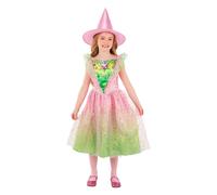 Smiffys Girl's Good Witch Costume in Baby Pink | Size: 10-12 Years Smiffys Baby Pink 10-12 Years