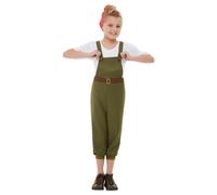 Smiffys Girls Land Girl Costume Set