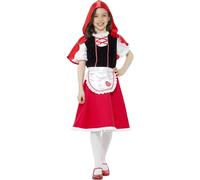 Smiffys Girls Little Red Riding Hood Costume
