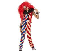 Smiffys Girl's Smiffys Creepy Clown Costume Smiffys Creepy Clown Costume