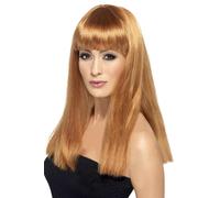 Smiffys Glamourama Wig, Auburn