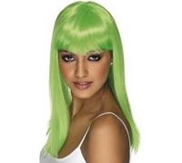 Glamourama Wig, Neon Green