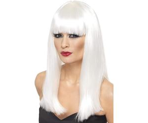 Smiffys Glamourama Wig - White