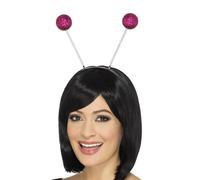 Smiffys Glitter Ball Bopper Headband in Pink Smiffys Pink