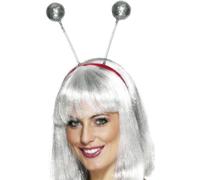 Smiffys Glitter Ball Boppers - Silver