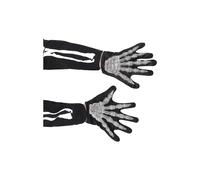 Smiffy's Gloves Skeleton Childs Raised Bones - skeleton gloves fancy dress halloween accessory child boys girls